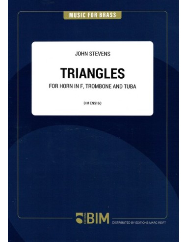 STEVENS J.-Triangoli per corno in fa, trombone e tuba
