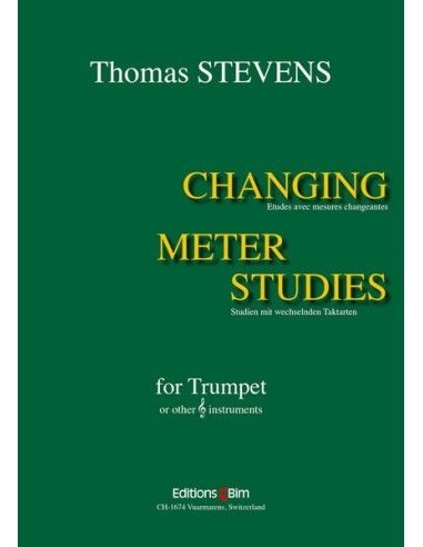 STEVENS T.-Changing Meter Studies for Trumpet