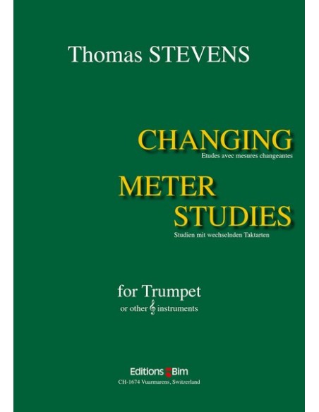 STEVENS T.-Changing Meter Studies for Trumpet