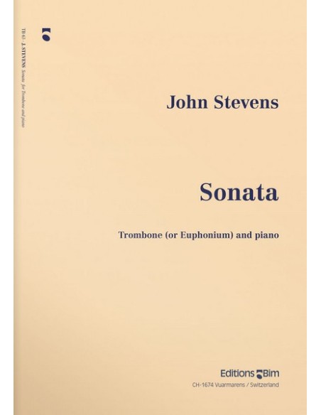 STEVENS T.-Sonata per trombone e pianoforte