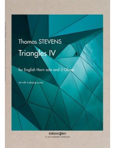 STEVENS T.-Triangoli IV per corno inglese e 3 oboi