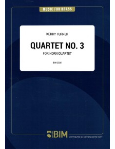 TURNER K.-Quartetto n. 3 per 4 corni