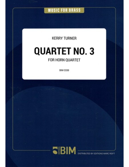 TURNER K.-Quartetto n. 3 per 4 corni