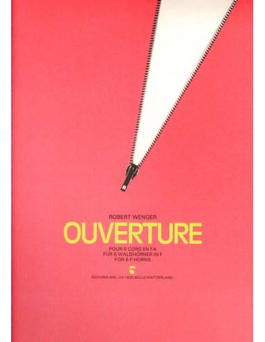WENGER R.-Ouverture para 6 Trompas