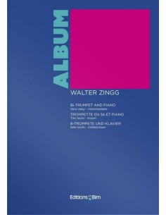 ZINGG W.-Album per Tromba e Pianoforte