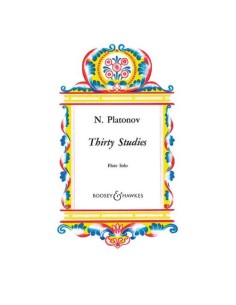 PLATONOV N.-Etüden (30) für Flöte