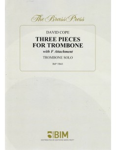 COPE D.-Pieces (3) para Trombon