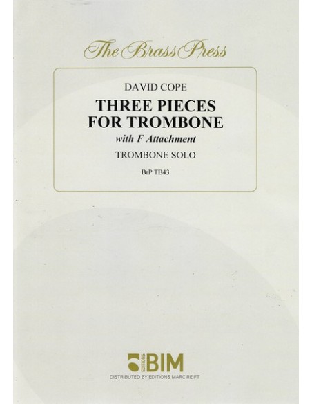 COPE D.-Pezzi (3) per trombone