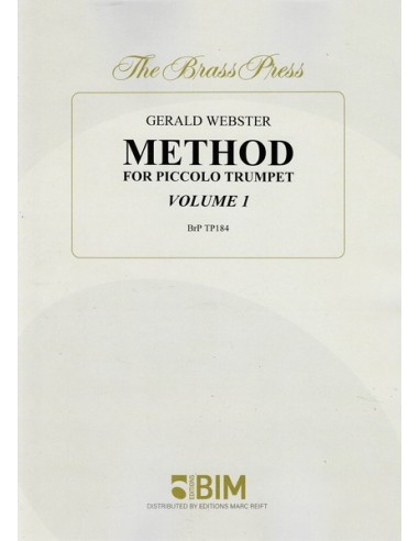 WEBSTER G.-Methode für Piccolo-Trompete 1º (Methode) für Trompete