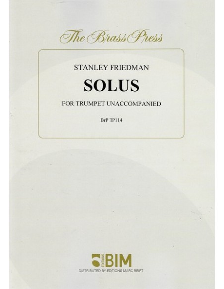 FRIEDMAN S.-Solus per Tromba