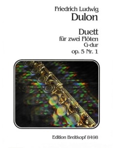DULON F.L.-Duet Op.5 n° 3 pour 2 flûtes (Urtext) (Imbescheid)