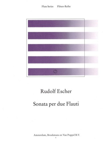ESCHER R.-Sonate pour 2 flûtes