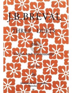 BREVAL J.B.-Duetti (3) per violino e violoncello