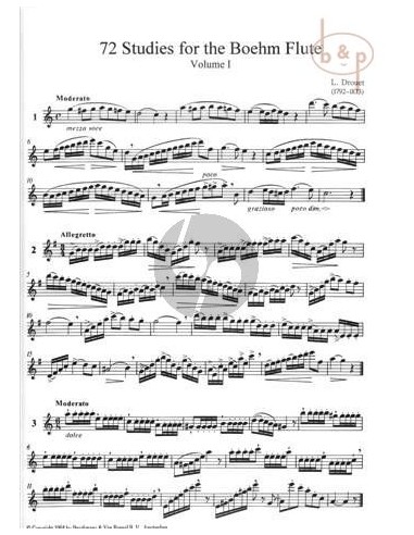 DROUET J.P.-Studi (75) Vol.1 per Flauto
