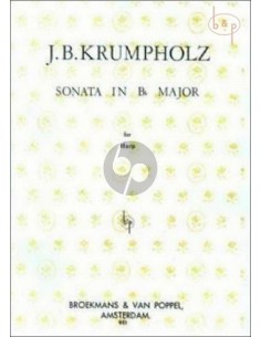 KRUMPHOLTZ J.B.-Sonate B-Dur für Harfe