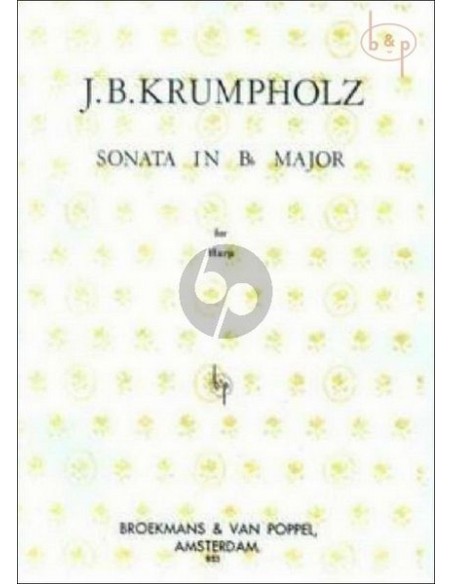 KRUMPHOLTZ J.B.-Sonate B-Dur für Harfe