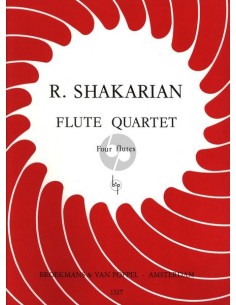 SHAKARIAN S.-Quatuor pour 4 flûtes