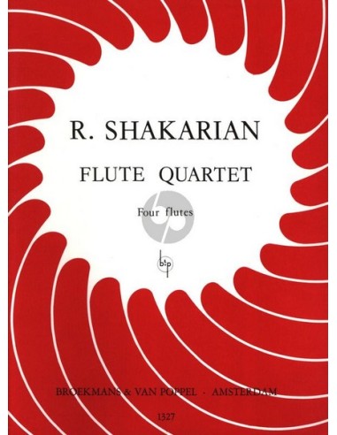 SHAKARIAN S.-Quatuor pour 4 flûtes