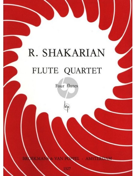 SHAKARIAN S.-Quatuor pour 4 flûtes