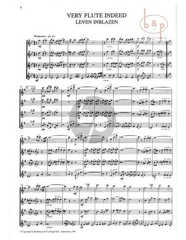 STEEN P.-Sehr flötig für 4 Flöten