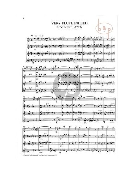 STEEN P.-Sehr flötig für 4 Flöten
