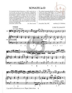 TELEMANN G.P.-Sonate en ré pour alto et piano 2