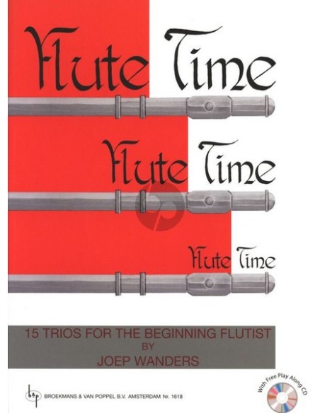 WANDERS J.-Flute Time Vol.1 per 3 Flauti