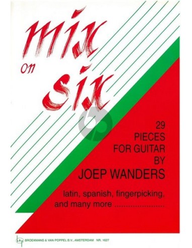 WANDERS J.-Mix on Six (29 pezzi) per chitarra