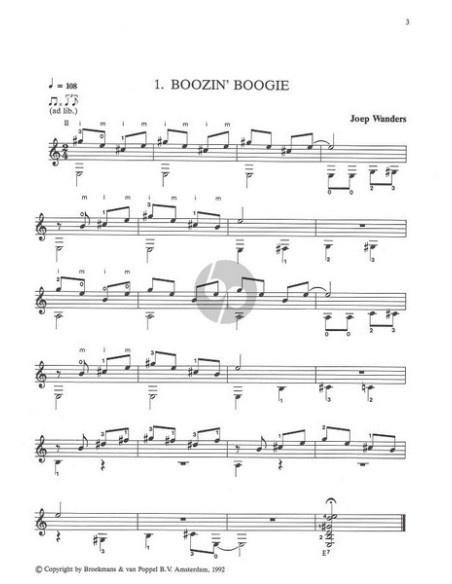 WANDERS J.-Mix on Six (29 pezzi) per chitarra