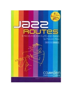 MILES M.-Jazz Routes for Flute and Piano (Inc.CD)