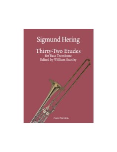 HERING S.-32 Etudes pour trombone basse