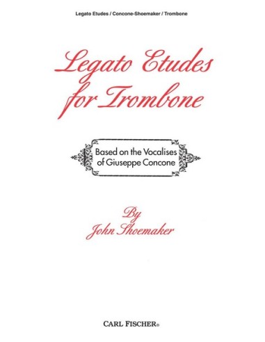 CONCONE G.-Legato Studies for Trombone (Schoemaker)