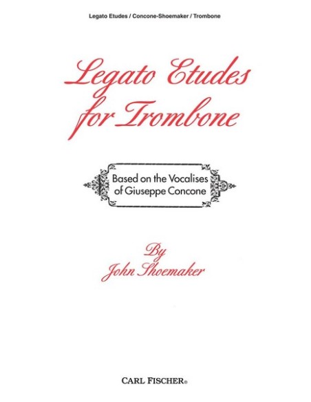 CONCONE G.-Studi di Legato per Trombone (Schoemaker)