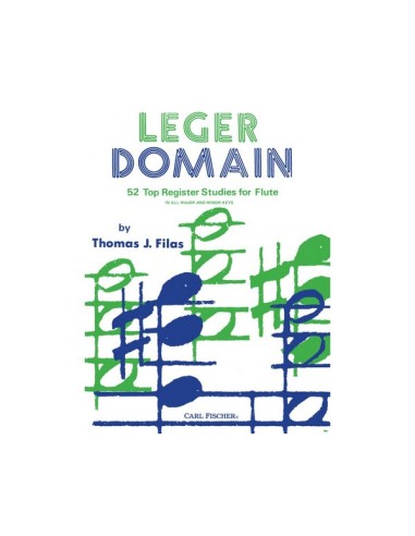 ROWS T.-Leger Domain (52 Top-Registerstudien) für Flöte