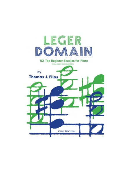 ROWS T.-Leger Domain (52 Top Register Studies) for Flute
