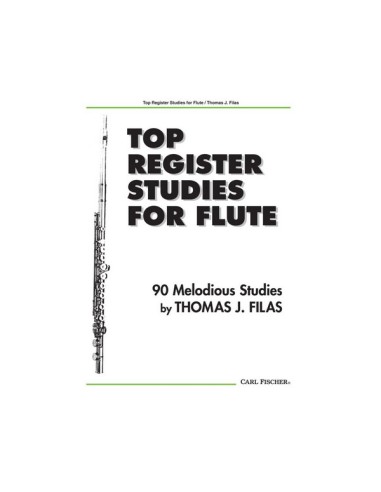 ROWS T.-Top Register Studies (90 studi melodiosi) per flauto