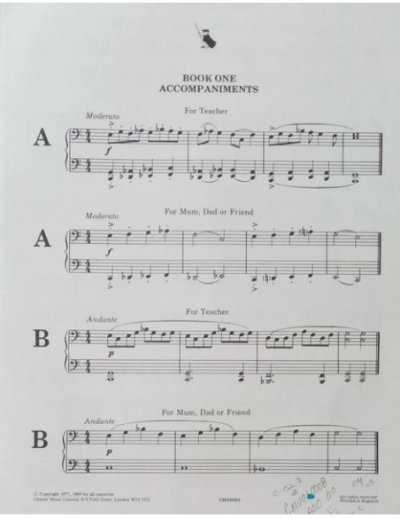 BARRATT C.-Chester Libro per pianoforte 1 per pianoforte