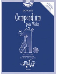 HOFER J.-Compendium pour Violon 1 (Intermediate Level) (Inc.CD)