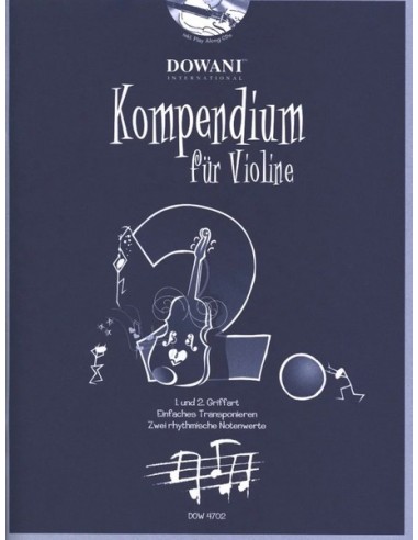 HOFER J.-Compendium pour Violon 2 (Intermediate Level) (Inc.CD)