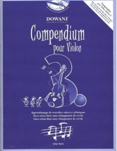 HOFER J.-Compendium pour Violon 3 (Intermediate Level) (Inc.CD)