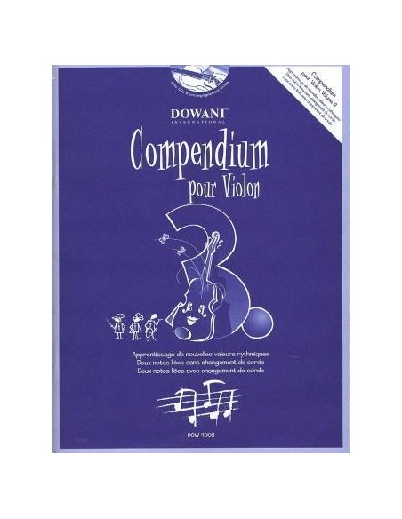 HOFER J.-Compendio per Violon 3 (Livello Intermedio) (Inc.CD)