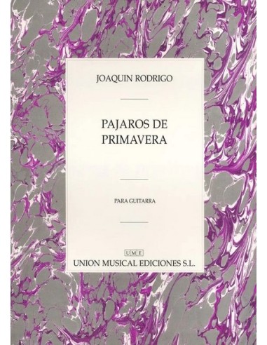 RODRIGO J.-Spring Birds per Chitarra