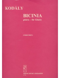 KODALY Z.-Bicinia para Guitarra (Vereczkey)