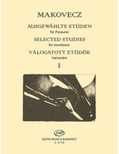 MAKOVECZ P.-Selected Etüden 1. für Posaune