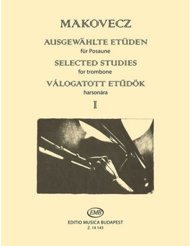 MAKOVECZ P.-Selected Etüden 1. für Posaune