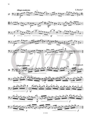 MAKOVECZ P.-Selected Studies 1st for Trombone