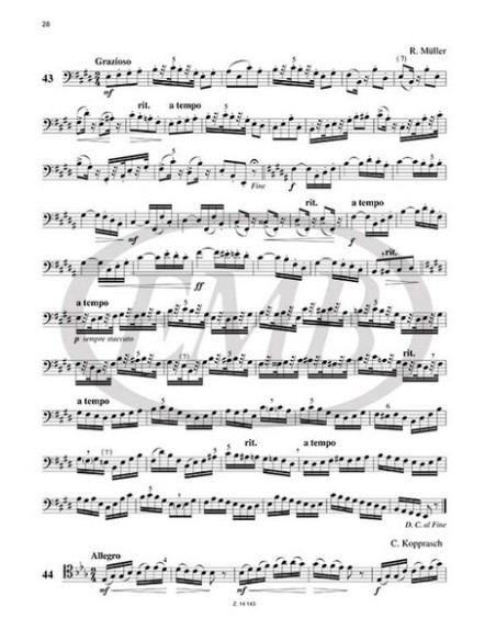 MAKOVECZ P.-Selected Studies 1st for Trombone