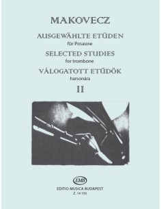 MAKOVECZ P.-Selected Studies 2e pour trombone