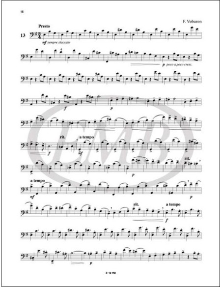 MAKOVECZ P.-Selected Studies 2nd for Trombone