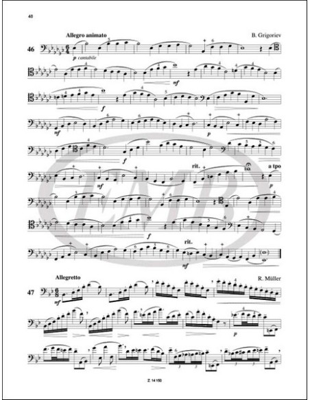 MAKOVECZ P.-Selected Studies 2e pour trombone